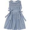 Nora Dress, Chambray Stripe - Dresses - 1 - thumbnail