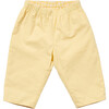 Reversible Baby Pant, Yellow Check - Pants - 2