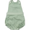 Frances Bubble, Green Herringbone - Onesies - 1 - thumbnail