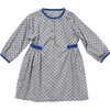 Elizabeth Dress, Navy Swiss Dot - Dresses - 1 - thumbnail