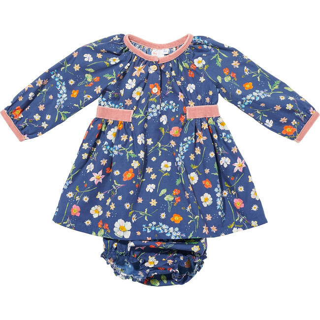 Elizabeth Baby Dress, Floral - Dresses - 1