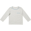 Edward Long Sleeve T, Grey - T-Shirts - 1 - thumbnail