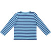 Edward Long Sleeve T, Ocean Stripe - T-Shirts - 2