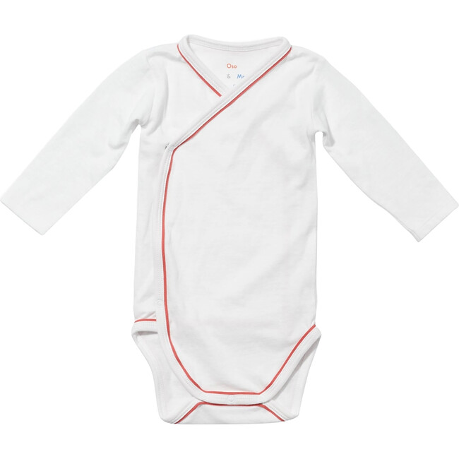 Crossbody Onesie, Oso Red Piping