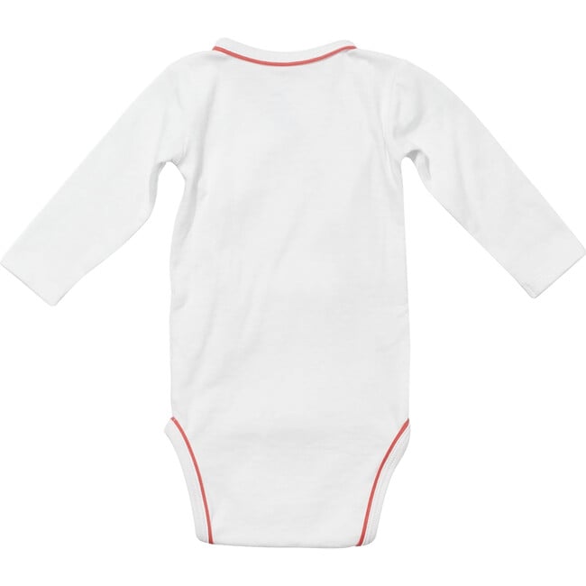 Crossbody Onesie, Oso Red Piping - Onesies - 2