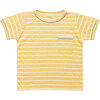 Willie T-Shirt, Yellow Stripe - T-Shirts - 1 - thumbnail