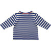 Edward Baby Long Sleeve T, Marine Stripe - T-Shirts - 2