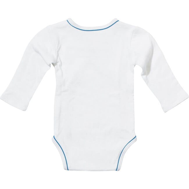 Crossbody Onesie, Blue Piping - Onesies - 3