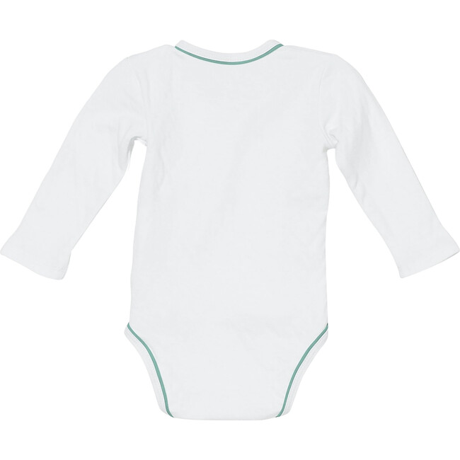 Crossbody Onesie, Seafoam Piping - Onesies - 3