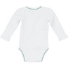 Crossbody Onesie, Seafoam Piping - Onesies - 3