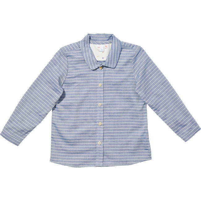 Jefferson Shirt, Chambray Stripe