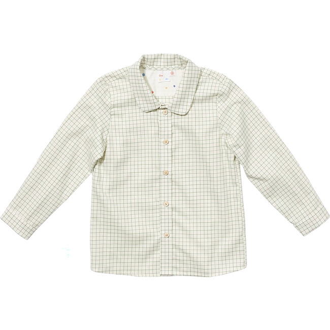 Jefferson Shirt, Green Tattersall