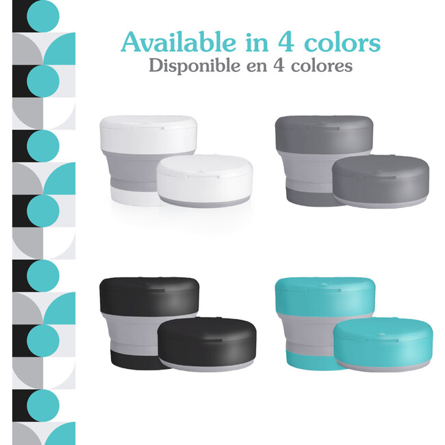 Go Portable Diaper Pail, Slate - Potty Training - 6
