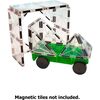 Cars – Green & Yellow 2-Piece Magnetic Construction Set, The ORIGINAL Magnetic Building Brand - STEM Toys - 3
