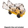 Cars – Green & Yellow 2-Piece Magnetic Construction Set, The ORIGINAL Magnetic Building Brand - STEM Toys - 4