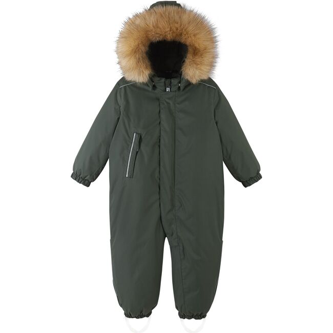 Waterproof Reimatec Gotland Snowsuit, Green - Snowsuits - 3