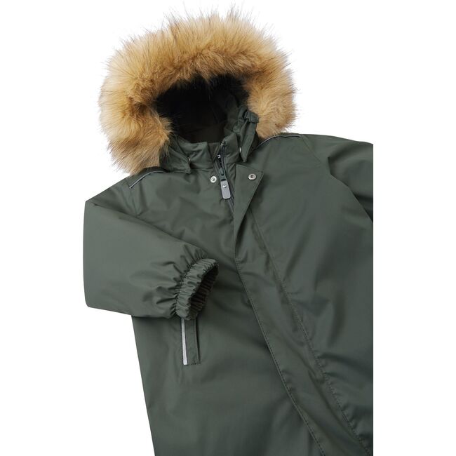 Waterproof Reimatec Gotland Snowsuit, Green - Snowsuits - 4