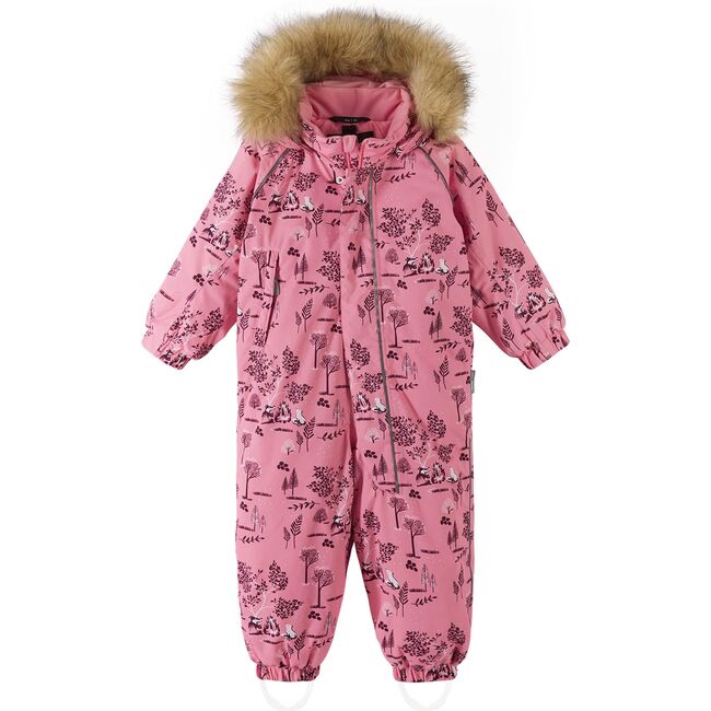Baby Reimatec Lappi Snowsuit, Pink
