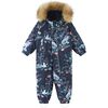 Baby Reimatec Lappi Snowsuit, Navy - Snowsuits - 1 - thumbnail