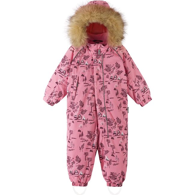 Baby Reimatec Lappi Snowsuit, Pink - Snowsuits - 3