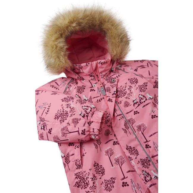 Baby Reimatec Lappi Snowsuit, Pink - Snowsuits - 4