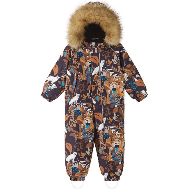 Baby Reimatec Lappi Snowsuit, Black - Snowsuits - 3