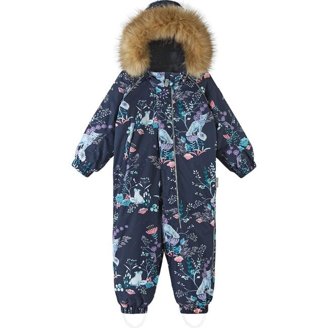 Baby Reimatec Lappi Snowsuit, Navy - Snowsuits - 3