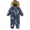 Baby Reimatec Lappi Snowsuit, Navy - Snowsuits - 3