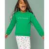The Organic Embroidered Pullover Sweatshirt, Jelly Bean Very Merry - Sweatshirts - 2