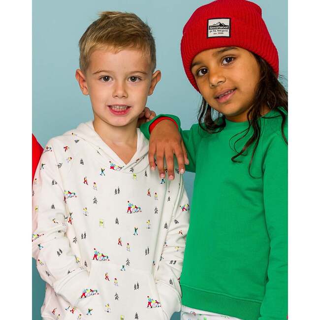 The Organic Hoodie Sweatshirt, Ski School - Sweatshirts - 3