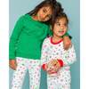 The Organic Long Sleeve Pajama Set, Candy Cottage - Pajamas - 4
