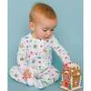 The Organic Zipper Footie, Candy Cottage - Footie Pajamas - 3