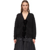 Women's Teresa L/S Cardigan, Black - Sweaters - 1 - thumbnail