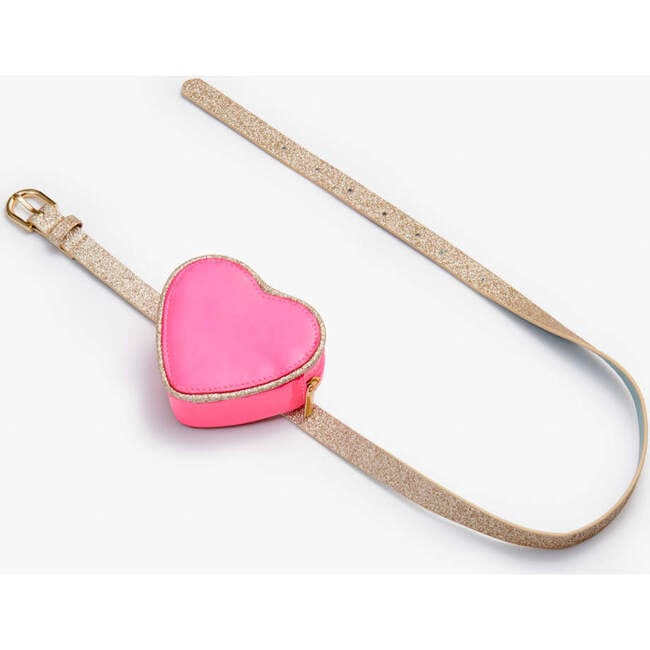 Pink Heart Purse Belt Bag - Bags - 2