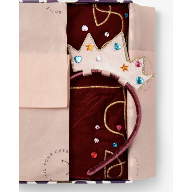 Velvet Cape & Crown Dress Up Gift Box - Mixed Gift Sets - 2