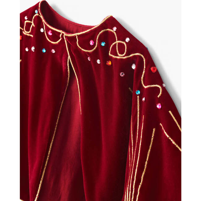 Gemtastic Velvet Cape - Costume Accessories - 3