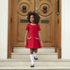 Kensington Girls Dress, Pillar Box Red - Dresses - 3