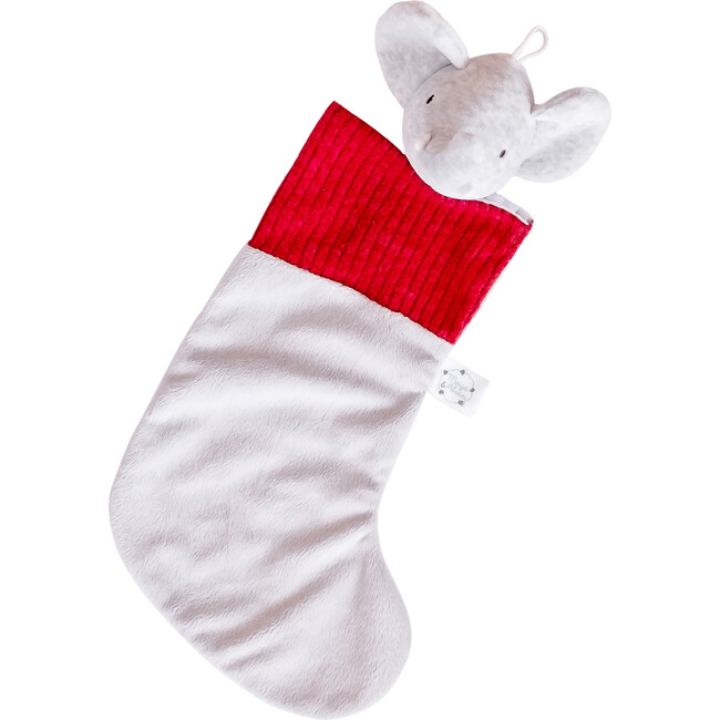 Holiday Alvin The Elephant Stocking, Red
