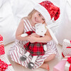 Holiday Havah The Bunny Plaid Dress, Red - Plush - 2
