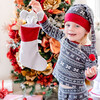 Holiday Alvin The Elephant Stocking, Red - Stockings - 2