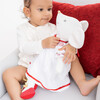 Holiday Meiya The Mouse Muslin Dress, White - Plush - 3