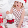 Holiday Havah The Bunny Stocking, Red - Stockings - 3