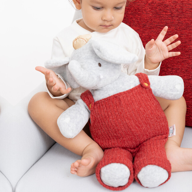 Holiday Alvin The Elephant Dungaree, Red - Plush - 3