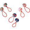 Liberty of London Christmas Button Hair Bobbles Hair Ties Set of 6, Wiltshire - Hair Accessories - 1 - thumbnail