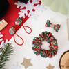 Liberty of London Christmas Hair Accessory Bundle, Wiltshire Green - Hair Accessories - 2