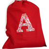 Liberty of London Christmas Personalised Gift Sack, Red - Stockings - 1 - thumbnail