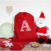 Liberty of London Christmas Personalised Gift Sack, Red - Stockings - 2