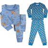 2-Pack Pajamas, Blue Dinosaurs/Cookies - Pajamas - 1 - thumbnail
