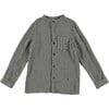 Bucheron Boy's Shirt, Grey - Shirts - 1 - thumbnail