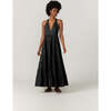 Women's Ryan Plunge Neck Sleeveless Tired Maxi Dress, Black - Dresses - 4